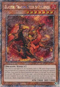 Blaster, Dragon Ruler of Infernos (Platinum Secret Rare)
