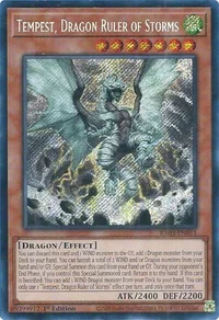 Tempest, Dragon Ruler of Storms (Secret Rare)