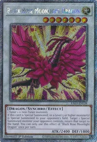 Black Rose Moonlight Dragon (Platinum Secret Rare)