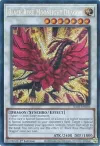 Black Rose Moonlight Dragon (Secret Rare)