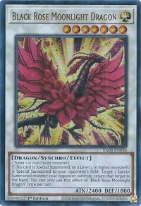 Black Rose Moonlight Dragon (UR)