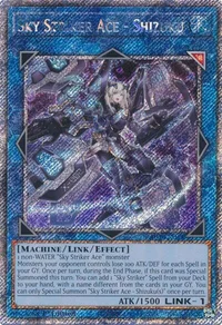 Sky Striker Ace - Shizuku (Platinum Secret Rare)