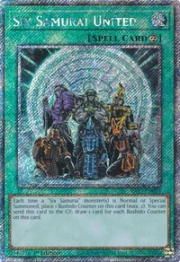 Six Samurai United (Platinum Secret Rare)