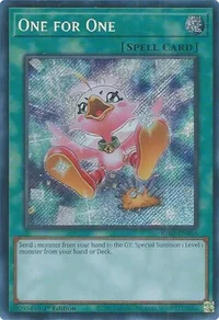 One for One (Alternate Art) (Secret Rare)