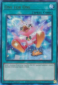 One for One (Alternate Art) (PUR)