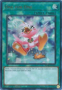 One for One (Alternate Art) (UR)