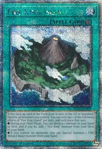 Fire King Island (Quarter Century Secret Rare)