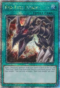 Red-Eyes Insight (Quarter Century Secret Rare)