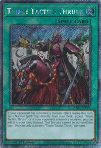 Triple Tactics Thrust (Platinum Secret Rare)