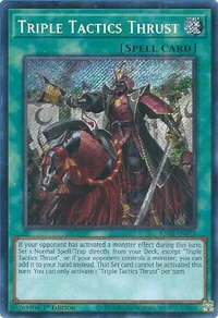 Triple Tactics Thrust (Secret Rare)