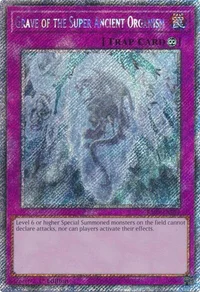 Grave of the Super Ancient Organism (Platinum Secret Rare)