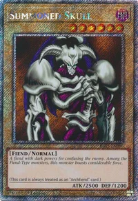 Summoned Skull (Platinum Secret Rare)
