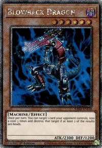 Blowback Dragon (Platinum Secret Rare)