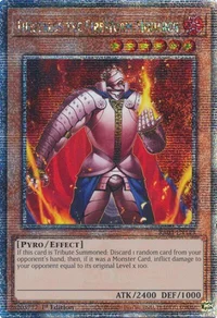 Thestalos the Firestorm Monarch (Quarter Century Secret Rare)