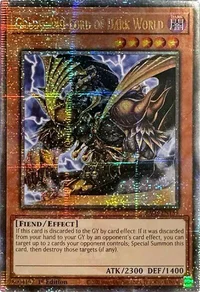 Goldd, Wu-Lord of Dark World (Quarter Century Secret Rare)