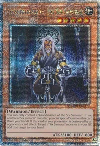 Grandmaster of the Six Samurai (Quarter Century Secret Rare)