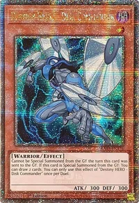 Destiny HERO - Disk Commander (Quarter Century Secret Rare)