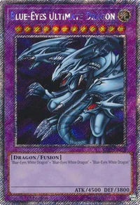 Blue-Eyes Ultimate Dragon (Platinum Secret Rare)
