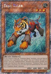 Test Tiger (Platinum Secret Rare)