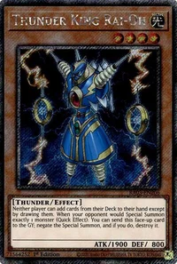 Thunder King Rai-Oh (Platinum Secret Rare)