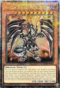 Red-Eyes Darkness Metal Dragon (Quarter Century Secret Rare)