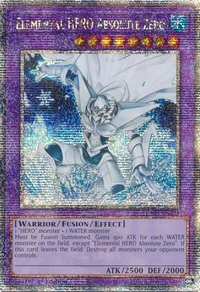 Elemental HERO Absolute Zero (Quarter Century Secret Rare)