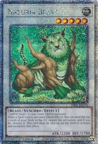 Naturia Beast (Quarter Century Secret Rare)