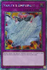 Vanity's Emptiness (Platinum Secret Rare)