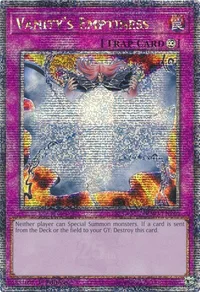 Vanity's Emptiness (Quarter Century Secret Rare)
