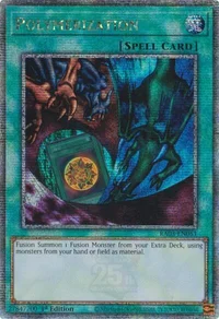 Polymerization (A) (Alternate Art) (Quarter Century Secret Rare)
