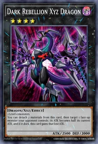 Finsterer Rebellions-Xyz-Drache