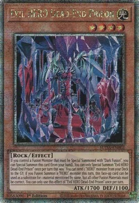 Evil HERO Dead-End Prison (Quarter Century Secret Rare)