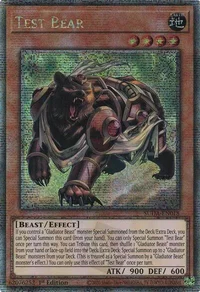 Test Bear (Quarter Century Secret Rare)