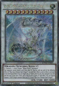 Blue-Eyes Ultimate Spirit Dragon (Quarter Century Secret Rare)