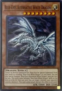 Drago Bianco Alternativo Occhi Blu