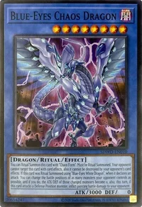 Drago Chaos Occhi Blu