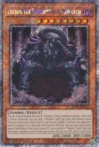 Erebus the Underworld Monarch (Platinum Secret Rare)