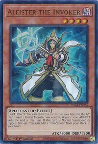 Aleister the Invoker (Alternate Art) (UR)