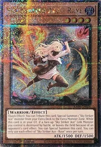 Sky Striker Ace - Raye (New Art) (Quarter Century Secret Rare)