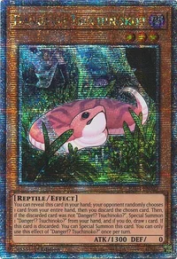 Danger!? Tsuchinoko? (Quarter Century Secret Rare)