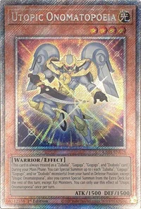 Utopic Onomatopoeia (Platinum Secret Rare)