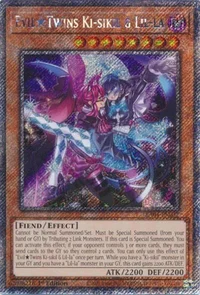 Evil Twins Ki-sikil & Lil-la (Platinum Secret Rare)