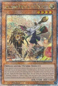 Incredible Ecclesia, the Virtuous (New Art) (Quarter Century Secret Rare)