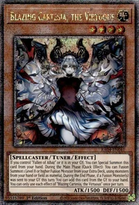 Blazing Cartesia, the Virtuous (New Art) (Quarter Century Secret Rare)