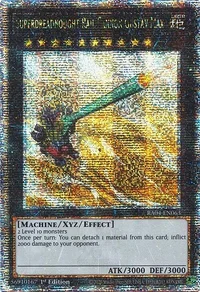 Superdreadnought Rail Cannon Gustav Max (Quarter Century Secret Rare)