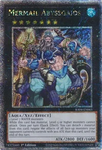 Mermail Abyssgaios (Quarter Century Secret Rare)