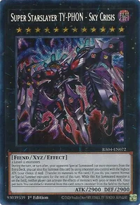 Super Starslayer TY-PHON - Sky Crisis (Secret Rare)