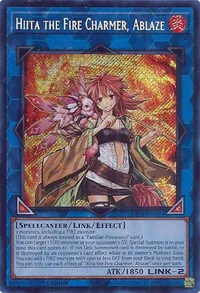 Hiita the Fire Charmer, Ablaze (Secret Rare)