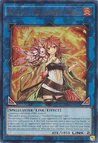 Hiita the Fire Charmer, Ablaze (UR)