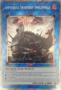 Amphibious Swarmship Amblowhale (Platinum Secret Rare)